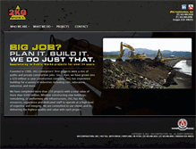 Tablet Screenshot of 2kgcontractors.com
